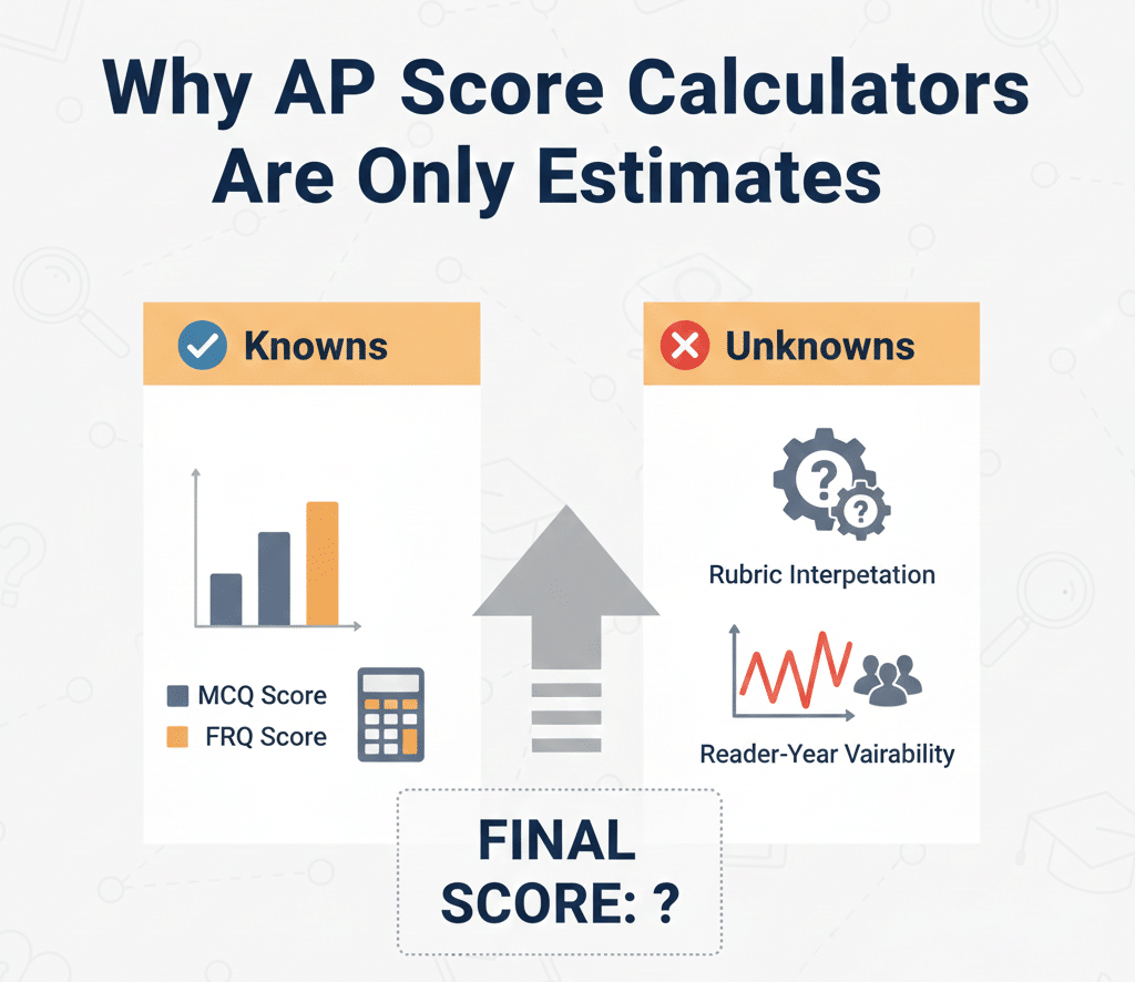 Why AP Score Calculators Are Only Estimates